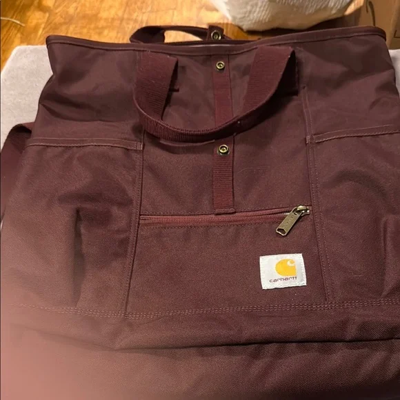 Carhartt Brown Backpack Durable Everyday Essential Amazon.com: Carhartt 35L Triple-Compartment Backpack  main image 2